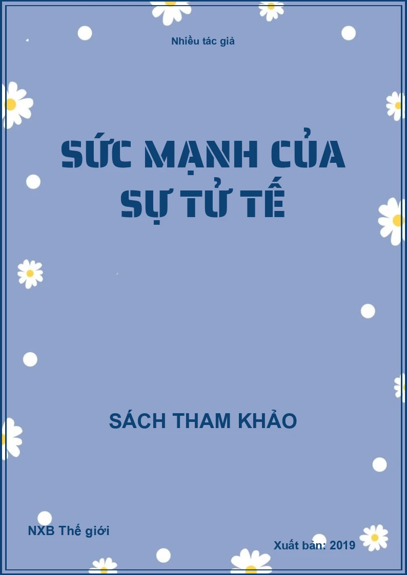 Sức mạnh của sự tử tế