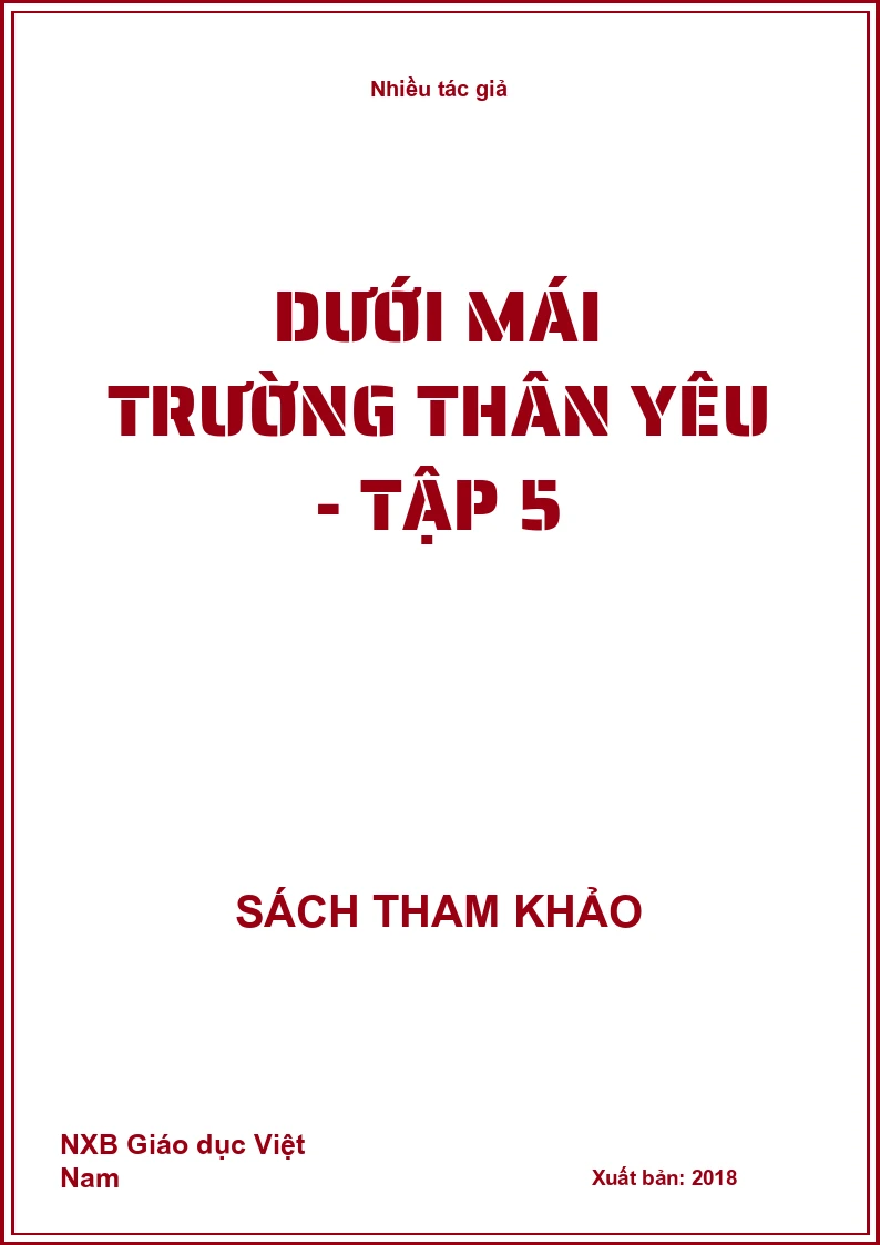 Dưới mái trường thân yêu - Tập 5