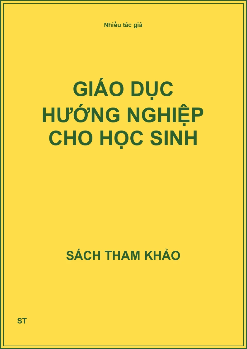 Giáo dục hướng nghiệp cho học sinh