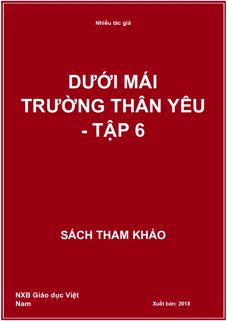 Dưới mái trường thân yêu - Tập 6