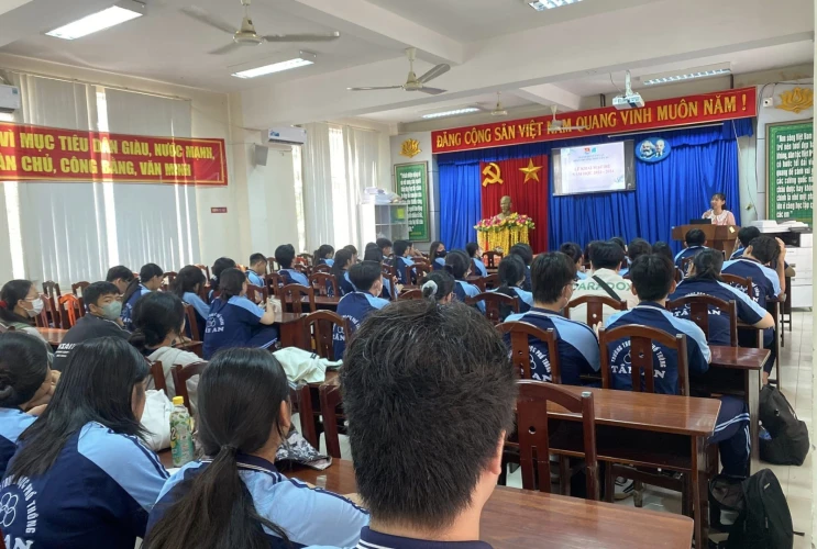 Lễ Khai mạc hè năm học 2023-2024 tại trường THPT Tân An