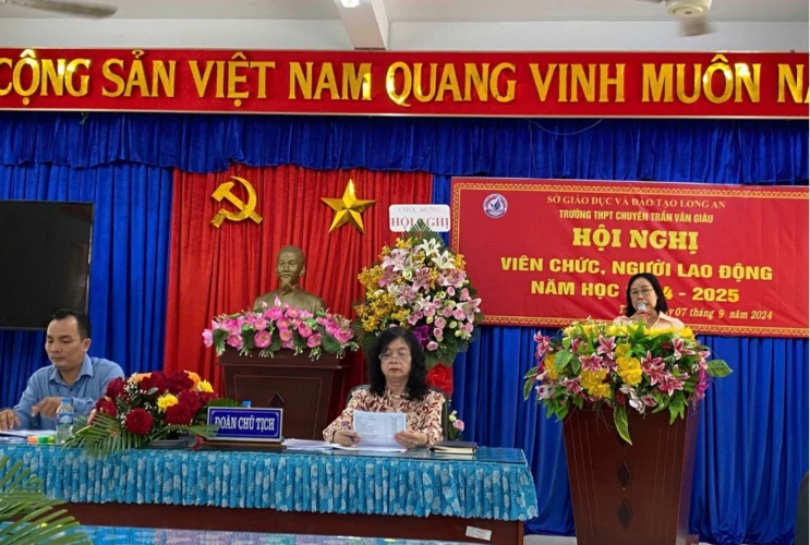 Hội nghị viên chức, người lao động năm học 2024 – 2025