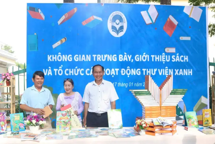 Thư viện tỉnh Tây Ninh tổ chức Không gian trưng bày, giới thiệu sách và các hoạt động Thư viện xanh tại Đường Sách năm 2026