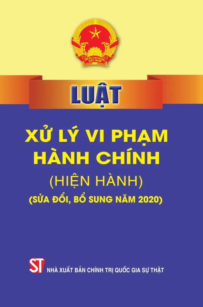 Luật xử lý vi phạm hành chính SĐ, BS năm 2020