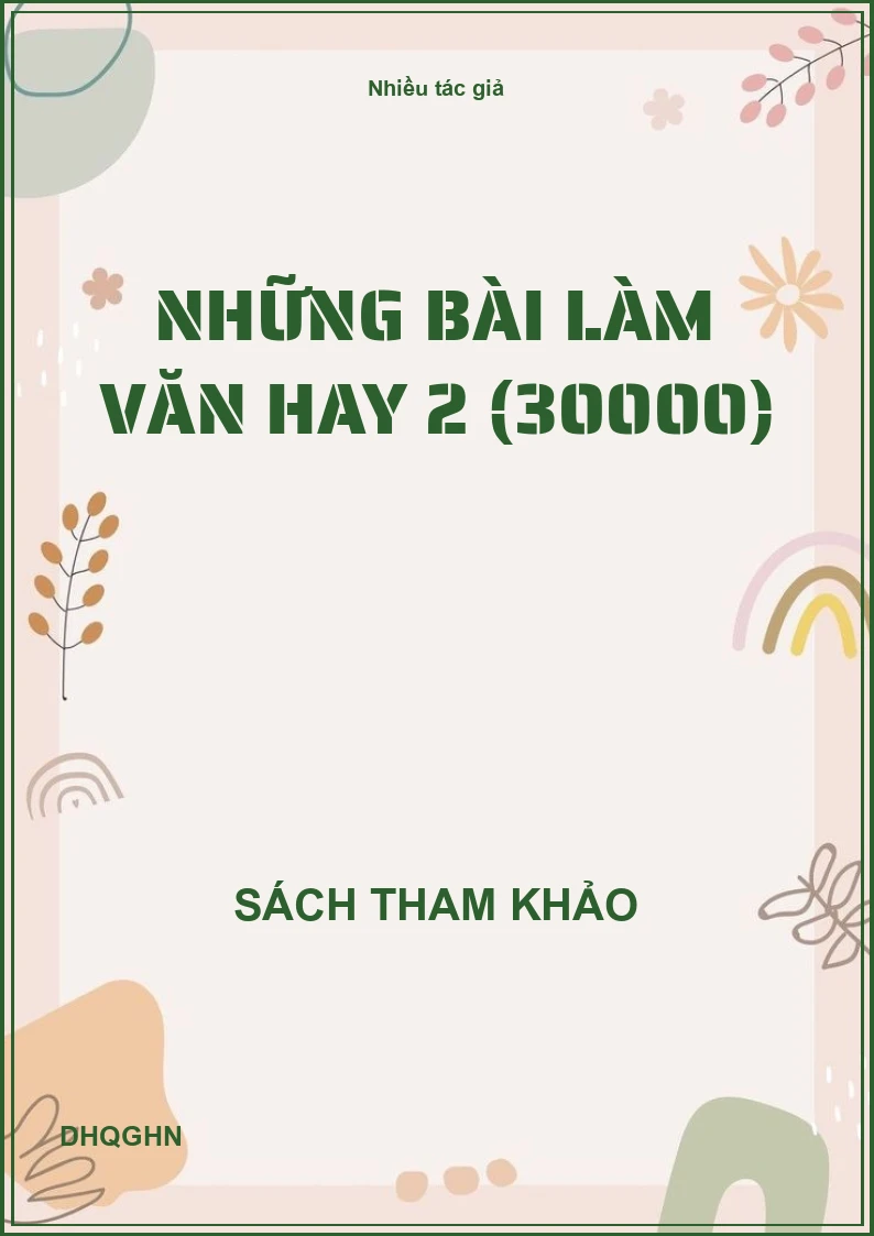 Những bài làm văn hay 2 (30000)