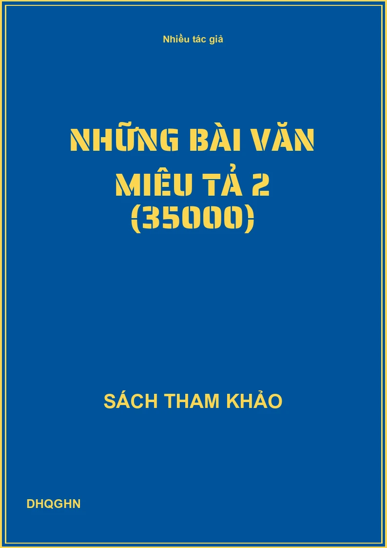 Những bài văn miêu tả 2 (35000)