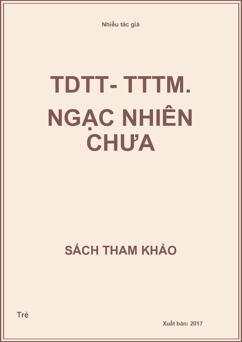 TDTT- TTTM. Ngạc nhiên chưa