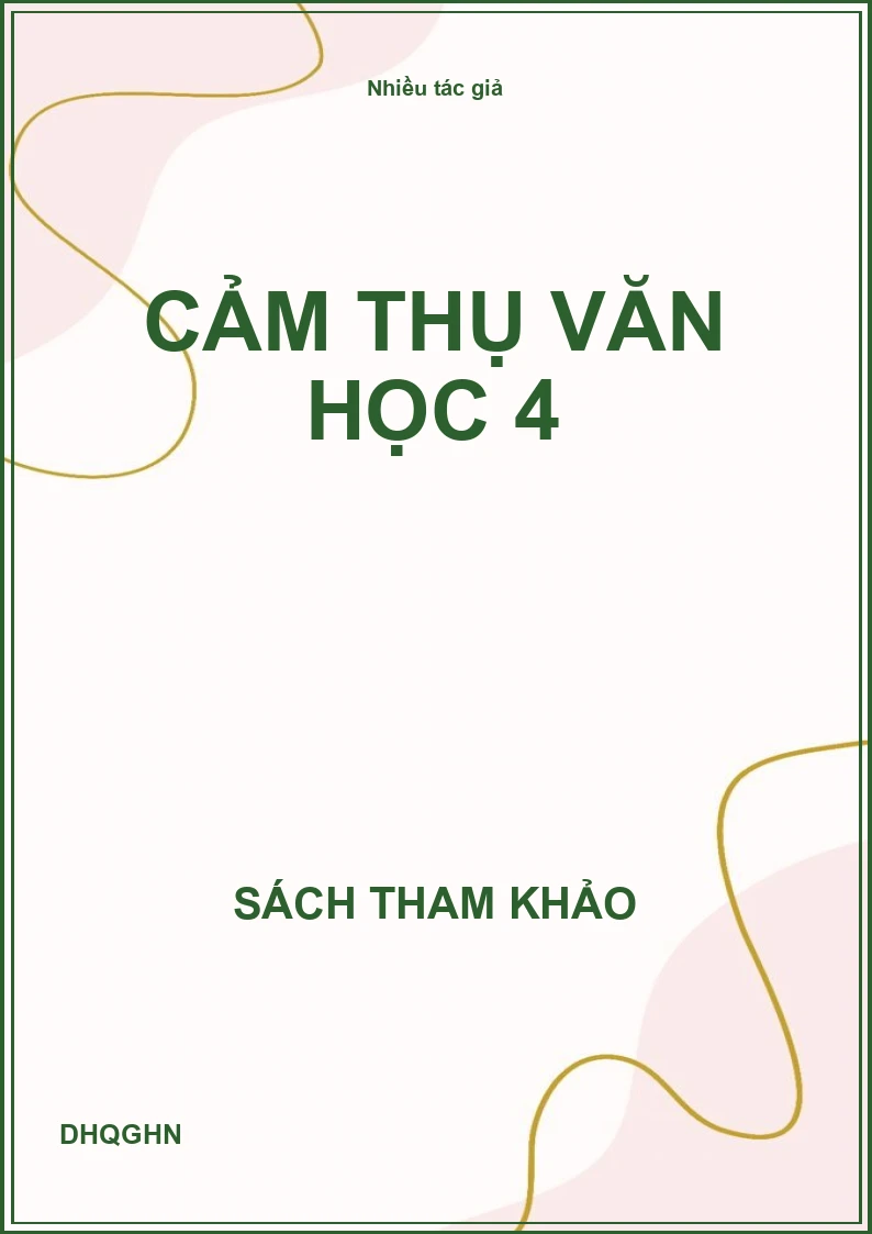Cảm thụ văn học 4