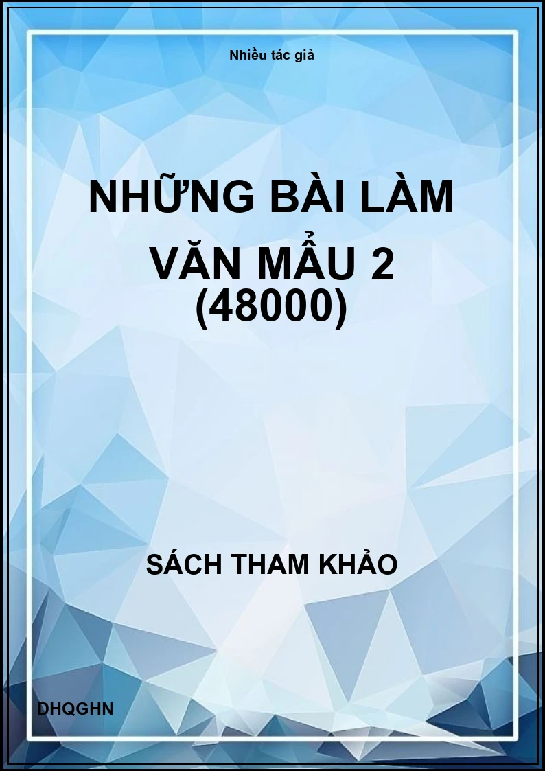 Những bài làm văn mẩu 2 (48000)