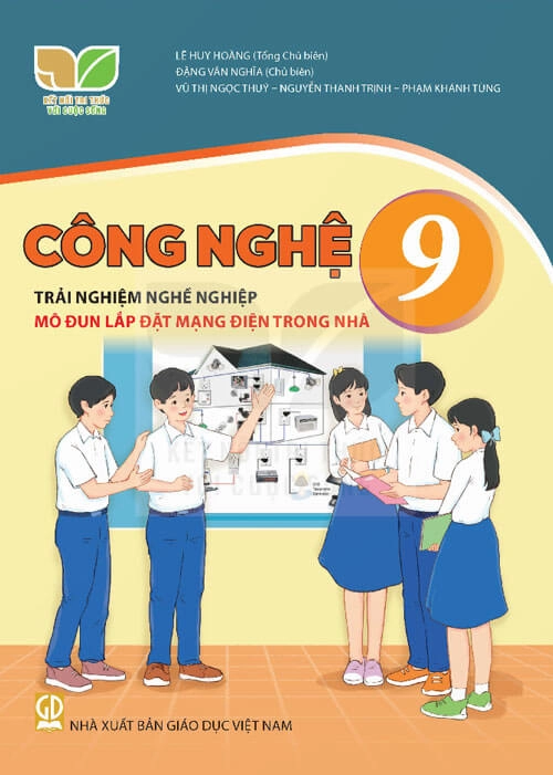 Sách giáo khoa Công nghệ 9 Trải nghiệm nghề nghiệp, Mô đun Lắp đặt mạng điện trong nhà - Kết Nối Tri Thức