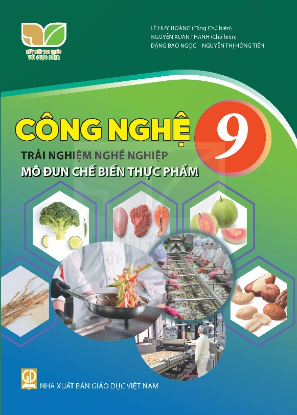 Sách giáo khoa Công nghệ 9 Trải nghiệm nghề nghiệp, Mô đun Chế biến thực phẩm - Kết Nối Tri Thức