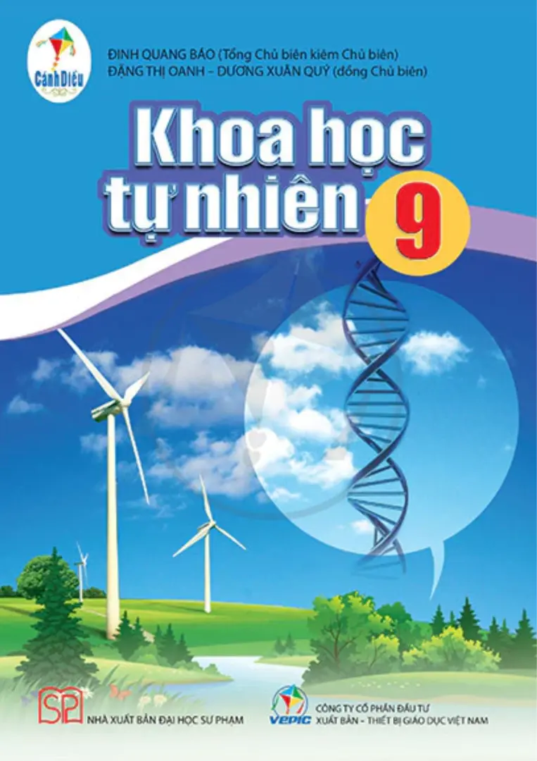 Sách Giáo Khoa Khoa Học Tự Nhiên 9 - Cánh Diều