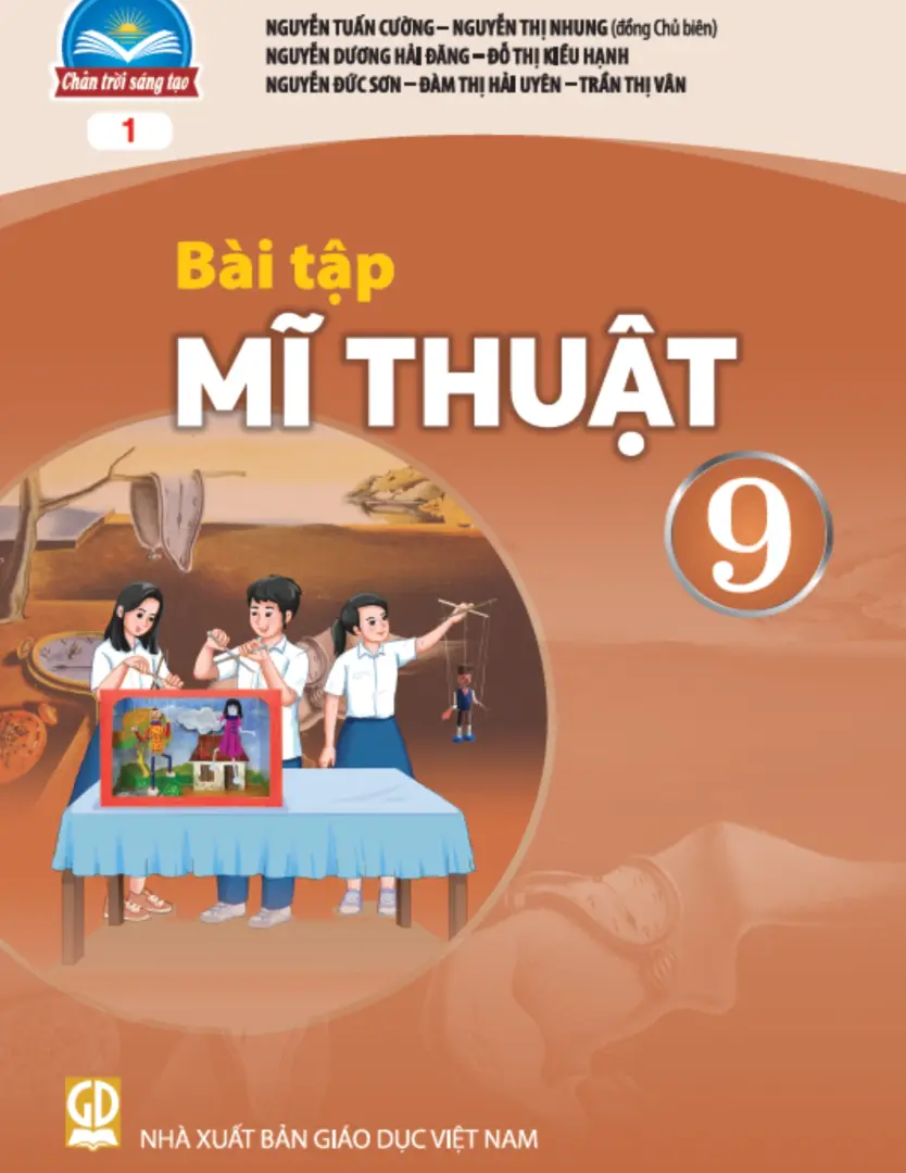 Sách Bài Tập Mĩ Thuật 9 Bản 1 - Chân Trời Sáng Tạo