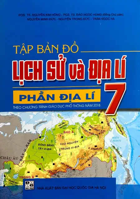 Tập Bản Đồ Lịch Sử Và Địa Lí 7 - Phần Địa Lí (Theo Chương Trình Giáo Dục Phổ Thông 2018)