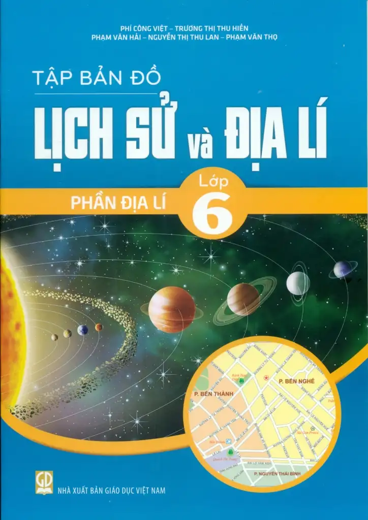 Tập bản đồ Lịch sử và Địa lí Lớp 6 - Phần Địa Lí (Theo chương trình giáo dục phổ thông 2018)