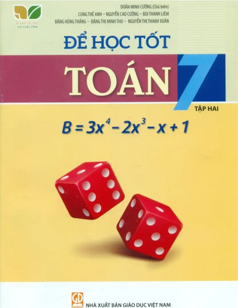 Để Học Tốt Toán 7 Tập Hai - Kết Nối Tri Thức Với Cuộc Sống