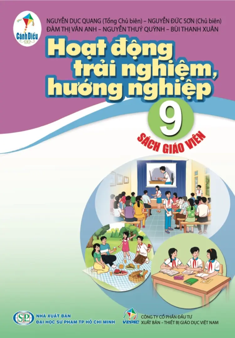 Sách giáo viên Hoạt động trải nghiệm, hướng nghiệp 9 - Cánh diều