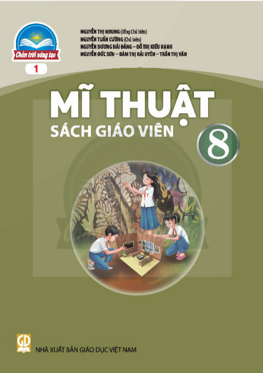 Sách giáo viên Mĩ Thuật 8 - Bản 1 Chân Trời Sáng Tạo