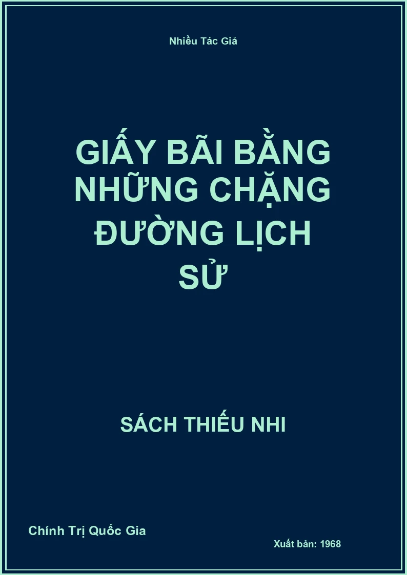 Giấy bãi bằng những chặng đường lịch sử