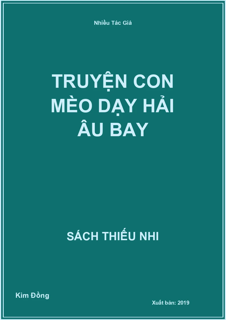 Truyện con mèo dạy hải âu bay