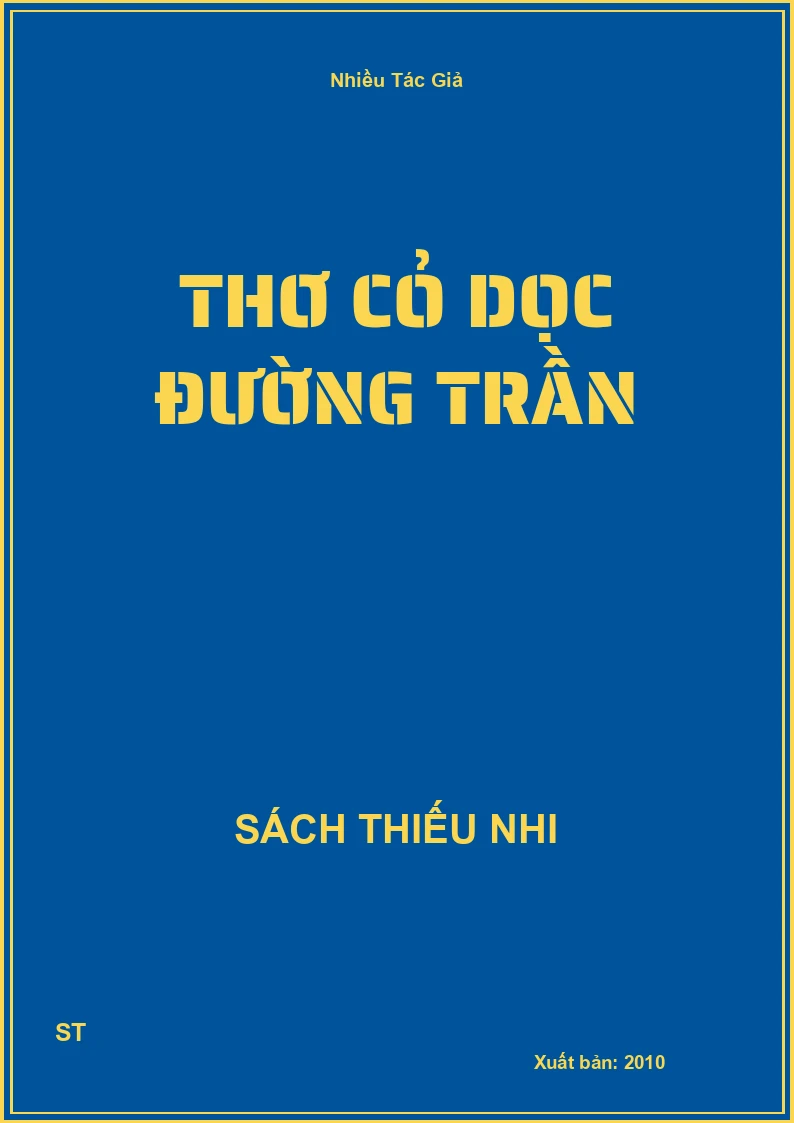 Thơ cỏ dọc đường trần