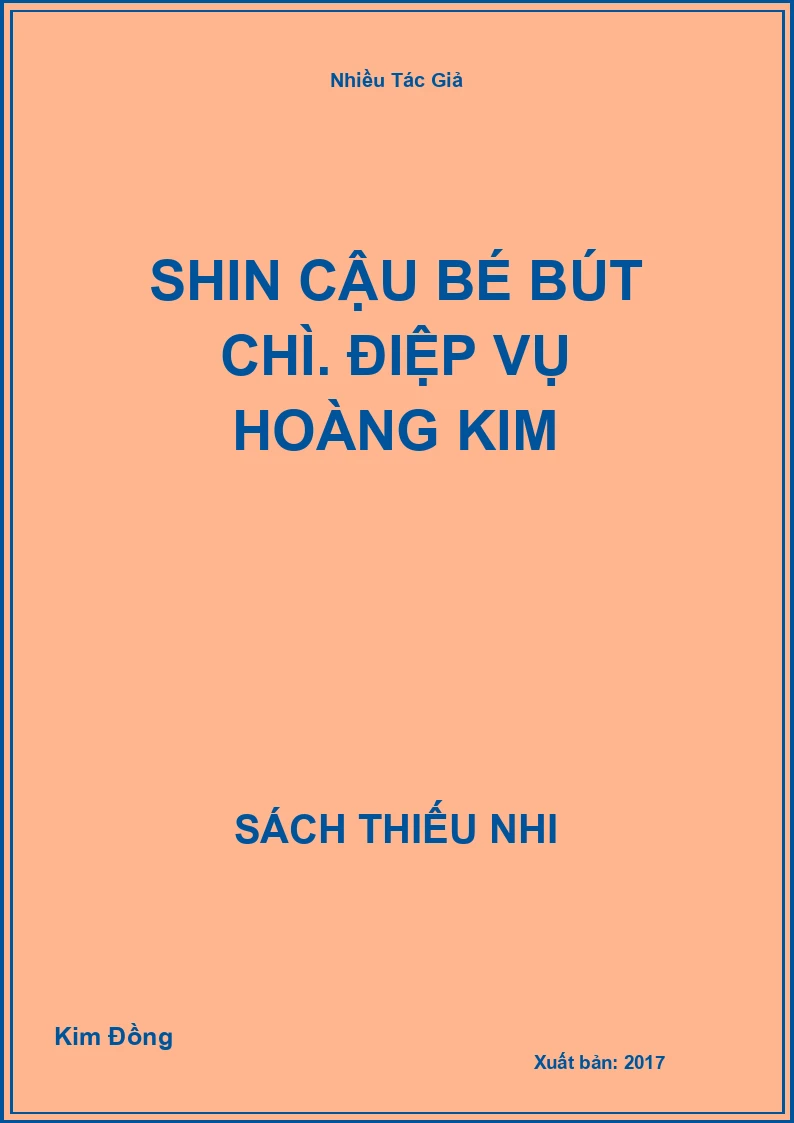 Shin cậu bé bút chì. Điệp vụ Hoàng Kim