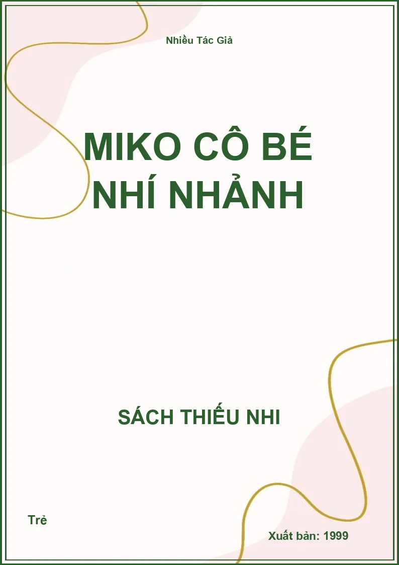 Miko cô bé nhí nhảnh