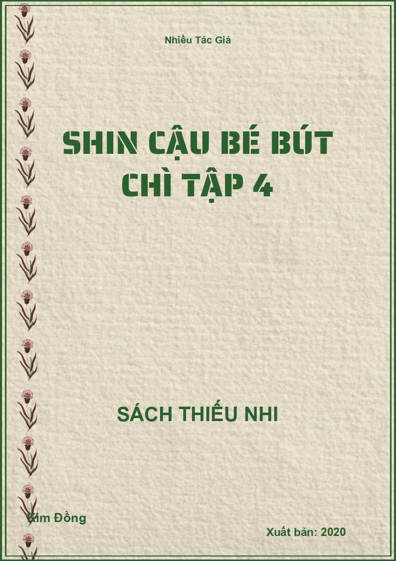 Shin cậu bé bút chì tập 4