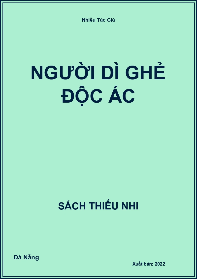 Người dì ghẻ độc ác