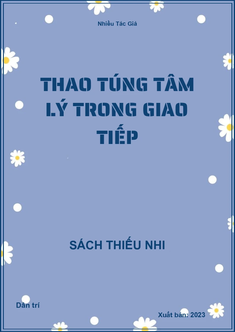 Thao túng tâm lý trong giao tiếp
