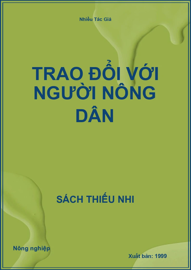 Trao đổi với người nông dân