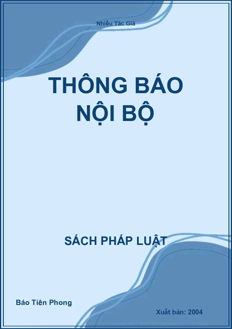 Thông báo nội bộ