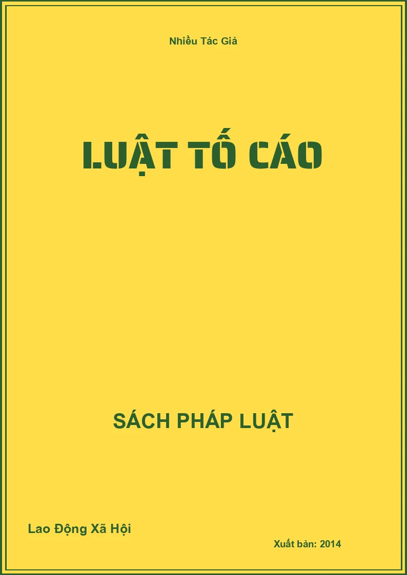 Luật tố cáo