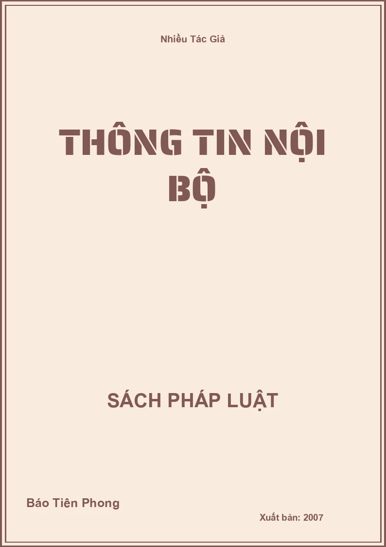 Thông tin nội bộ