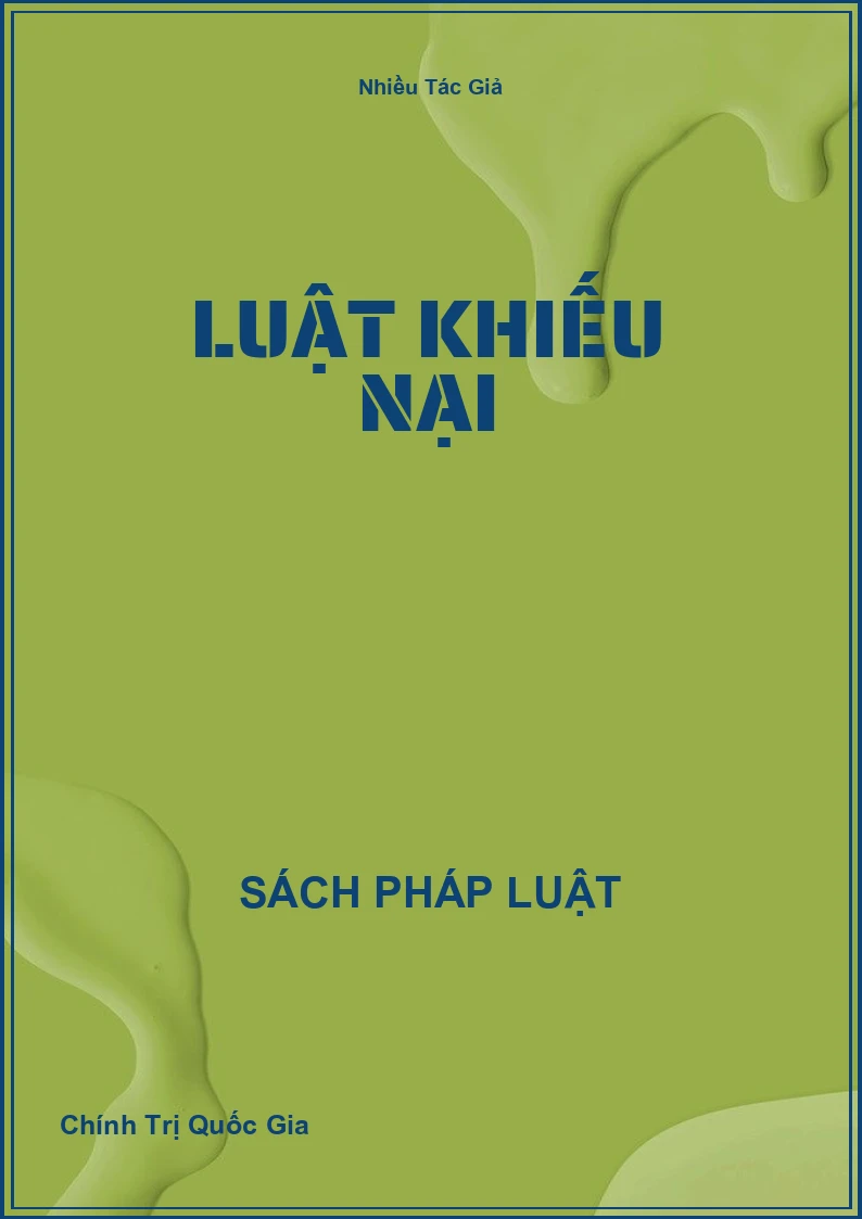 Luật khiếu nại