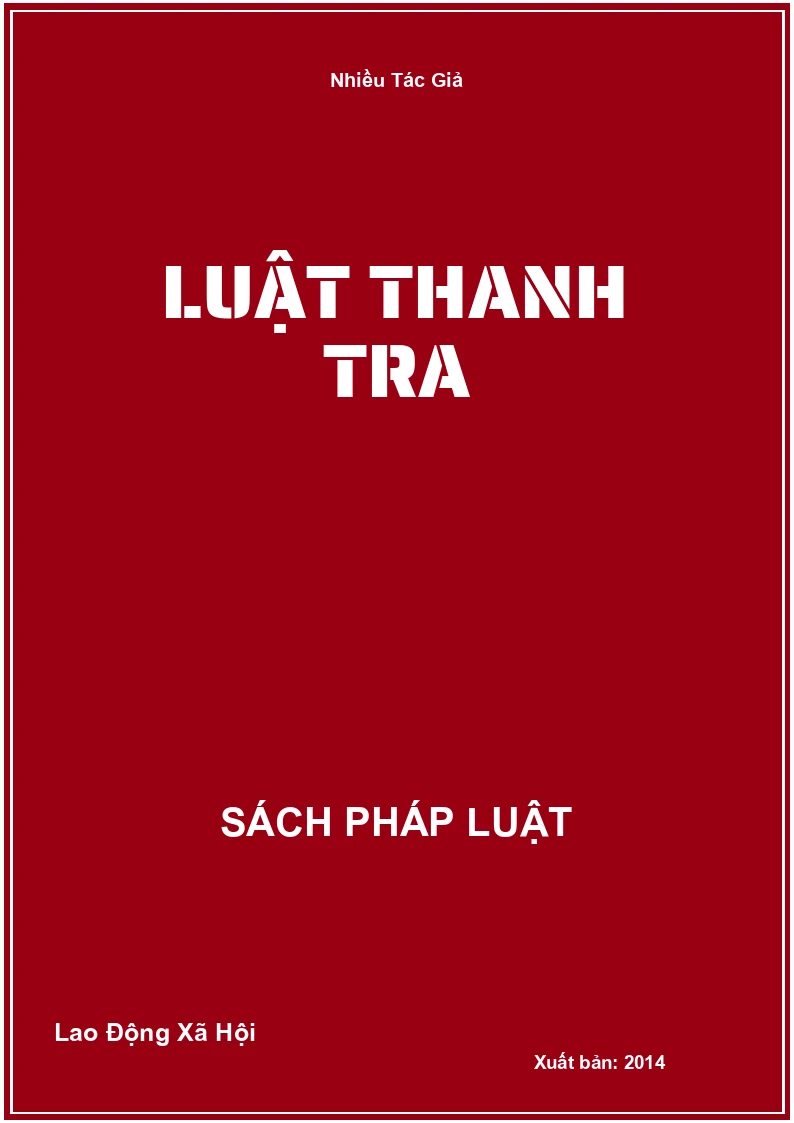 Luật thanh tra