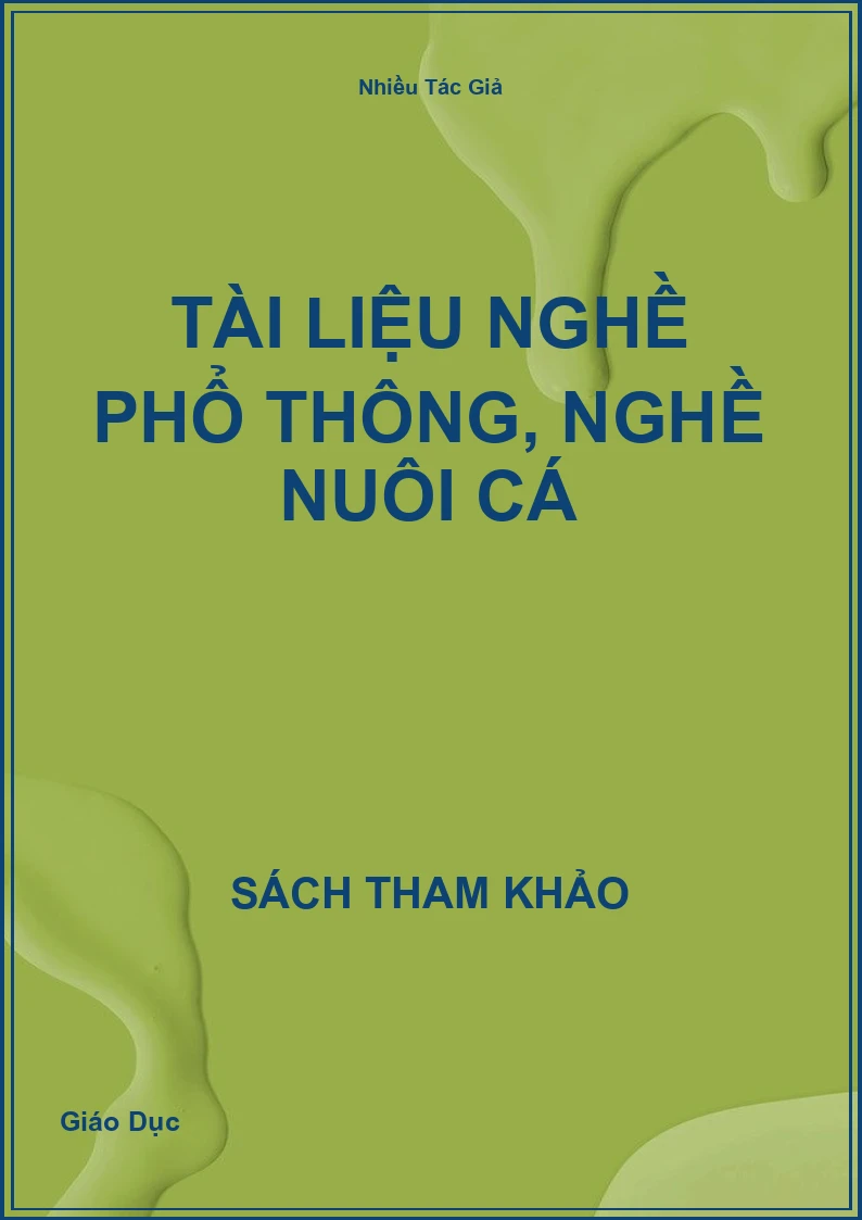 Tài liệu nghề phổ thông, nghề nuôi cá