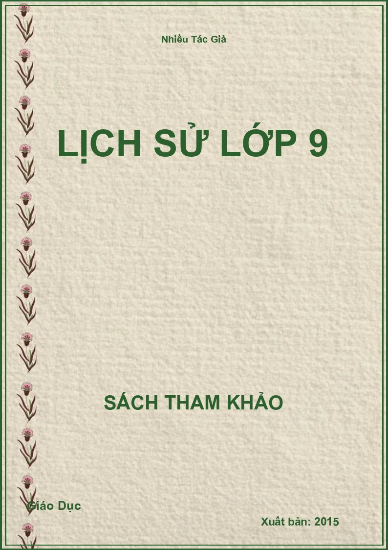 Lịch sử lớp 9