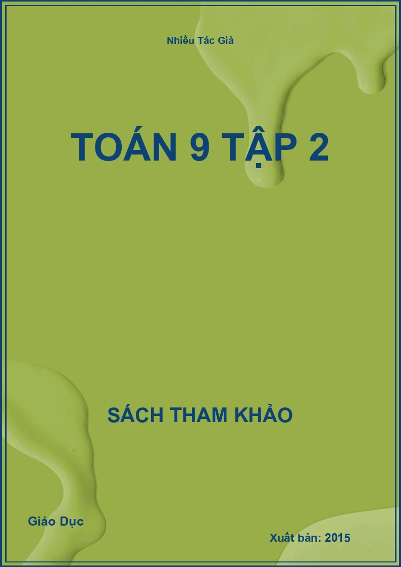 Toán 9 Tập 2