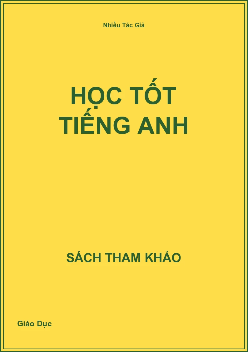 Học tốt Tiếng Anh
