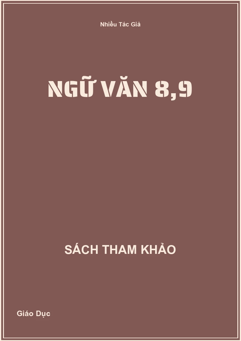 Ngữ văn 8,9