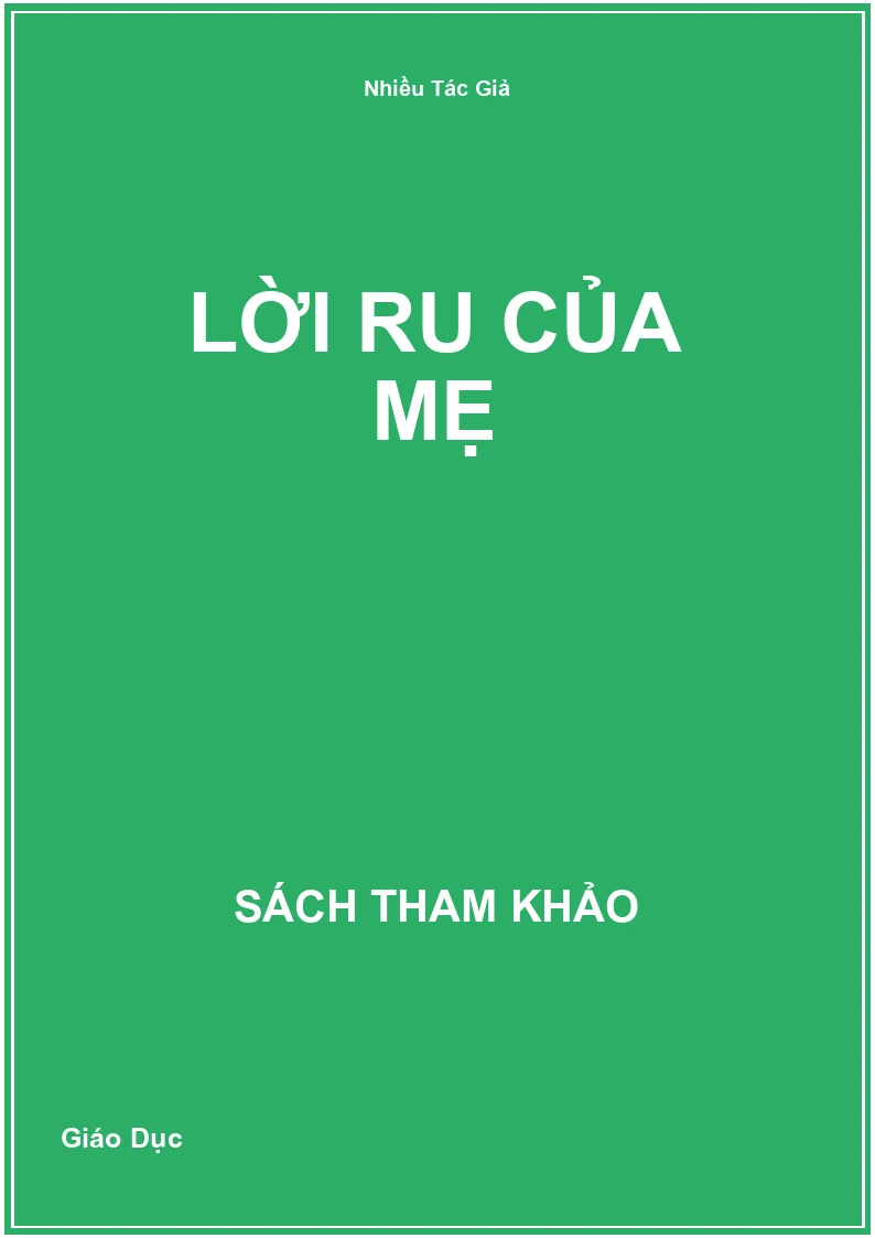 Lời ru của mẹ