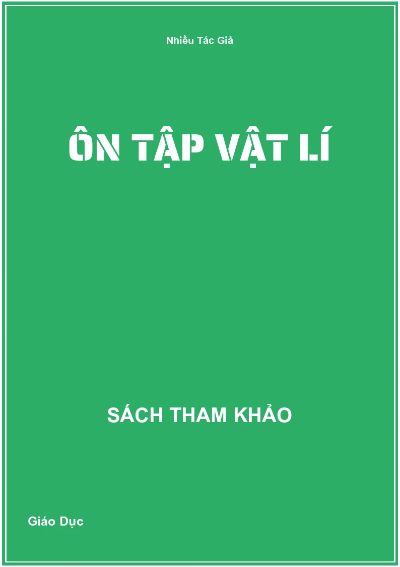 Ôn tập vật lí