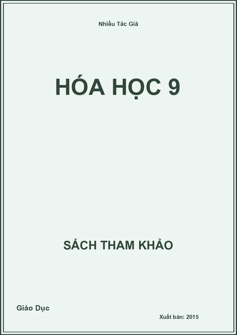 Hóa học 9