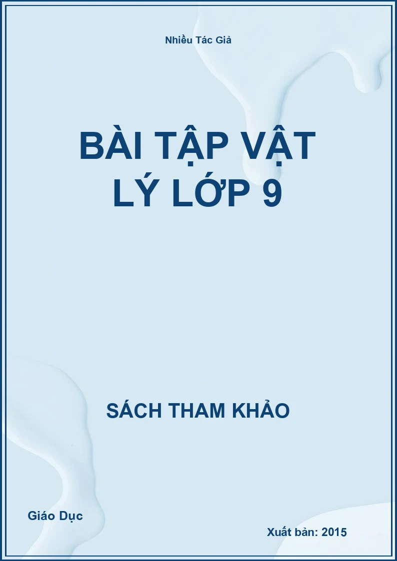 Bài tập vật lý lớp 9