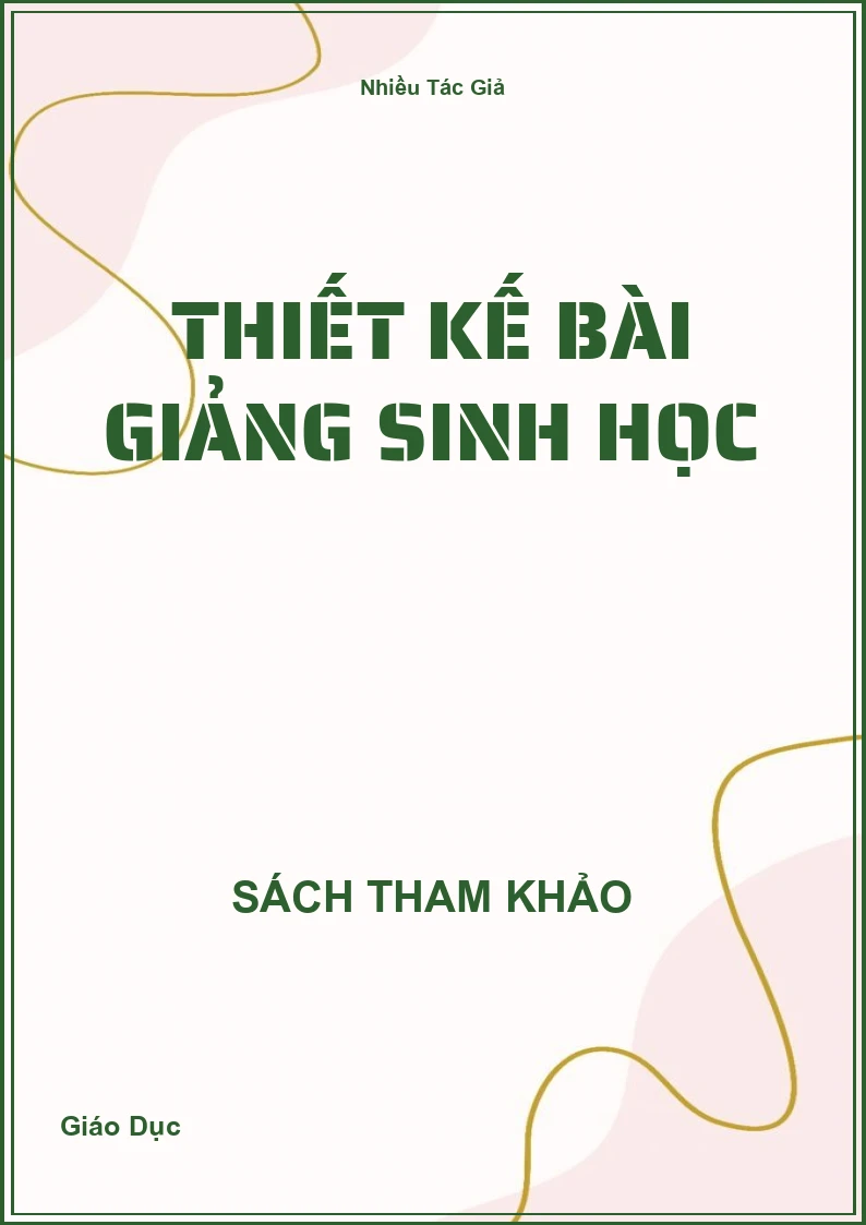 Thiết kế bài giảng sinh học