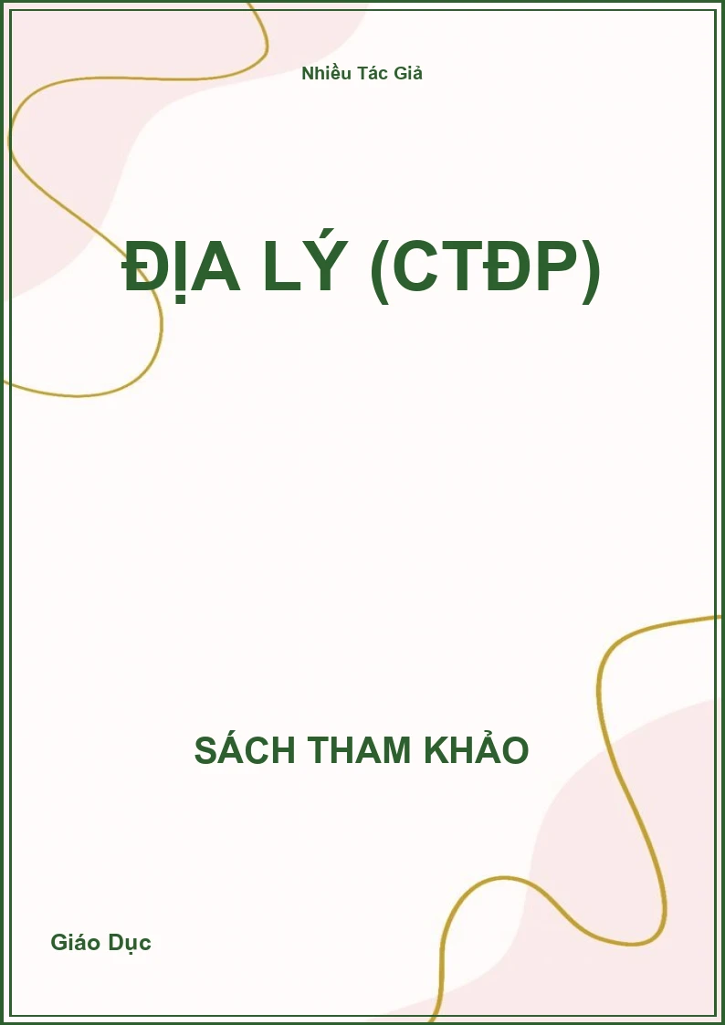 Địa lý (CTĐP)
