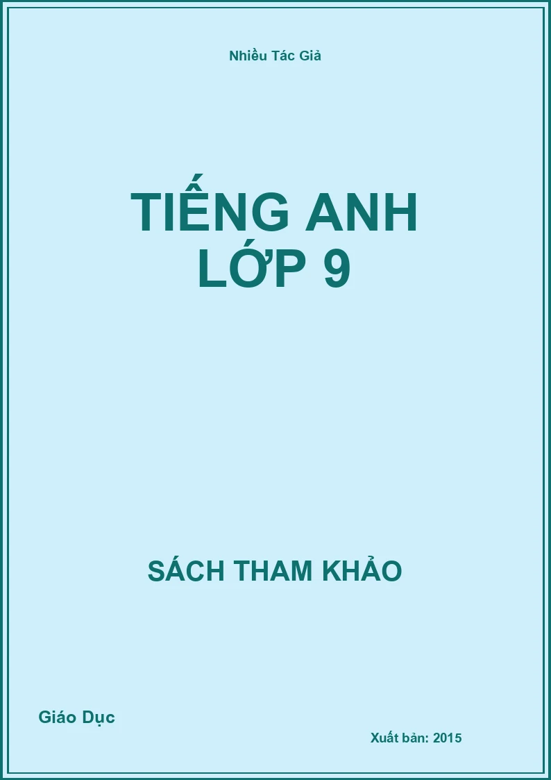 Tiếng anh lớp 9