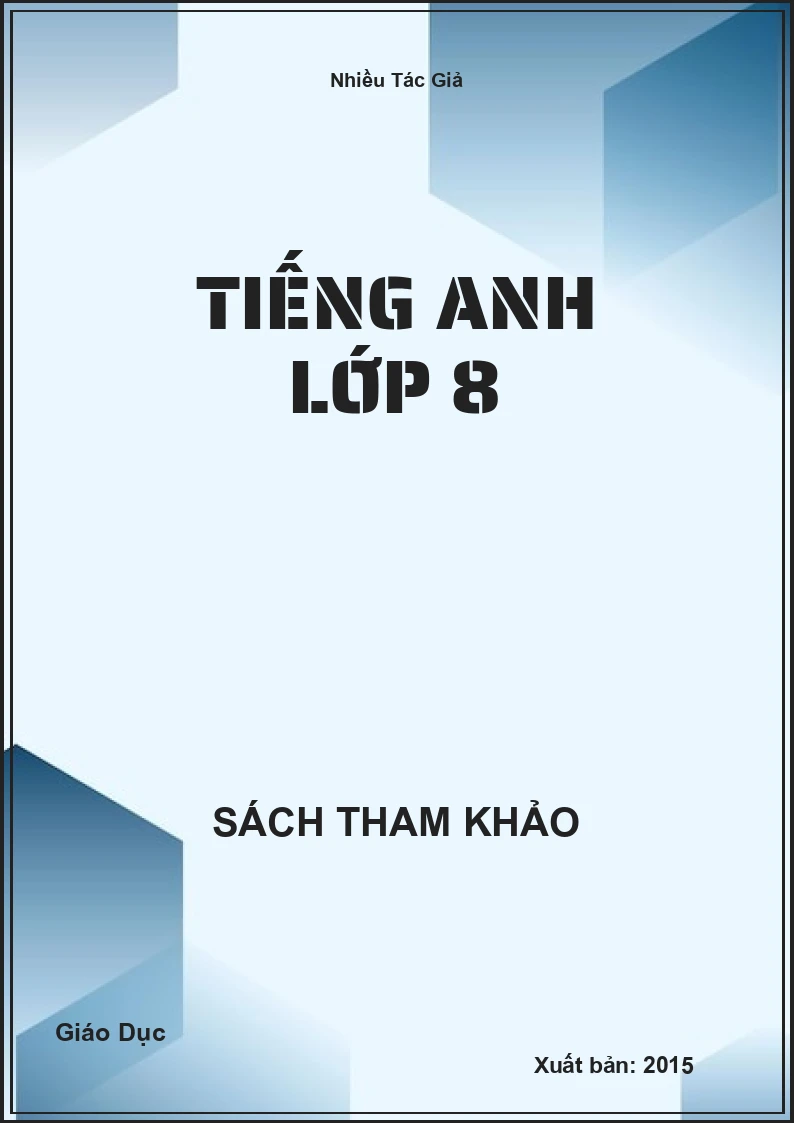 Tiếng anh lớp 8