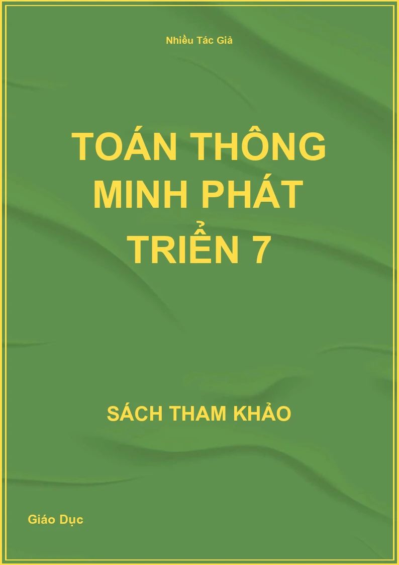 Toán thông minh Phát triển 7